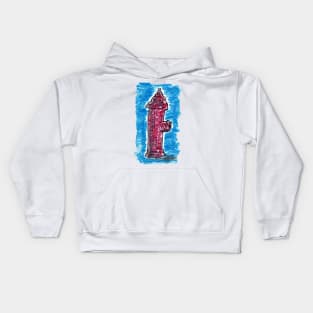 New york Fire Hydrant Kids Hoodie